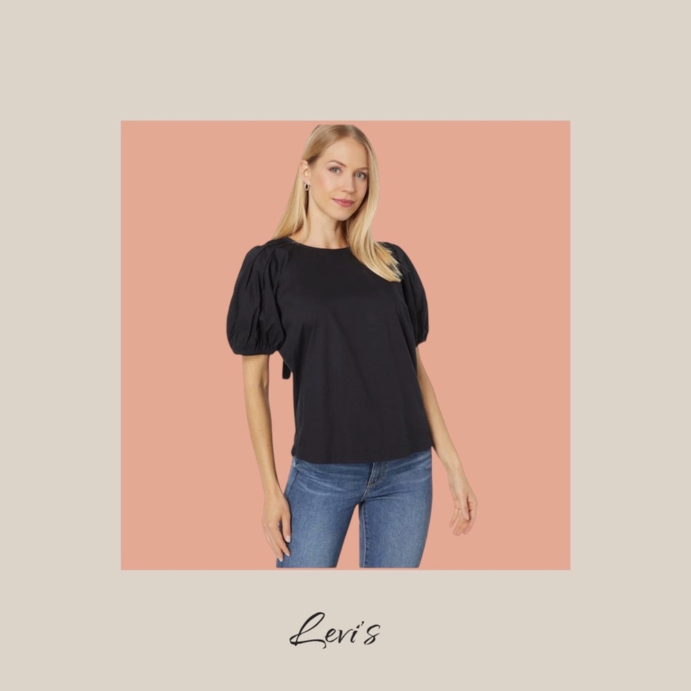 Levi's Women's Sefina Puff Sleeve Top